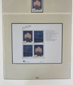 CEPT Europa Union Jahrgang 1992-1994 postfrisch auf Lindner Vordruck