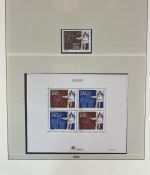 CEPT Europa Union Jahrgang 1992-1994 postfrisch auf Lindner Vordruck