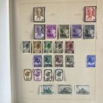 SCHWARTE Album ALLE WELT - Briefmarken Sammlung in zwei Alben - Hoher Michel!