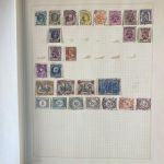 SCHWARTE Album ALLE WELT - Briefmarken Sammlung in zwei Alben - Hoher Michel!