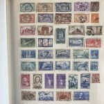 SCHWARTE Album ALLE WELT - Briefmarken Sammlung in zwei Alben - Hoher Michel!