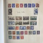 SCHWARTE Album ALLE WELT - Briefmarken Sammlung in zwei Alben - Hoher Michel!