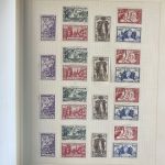 SCHWARTE Album ALLE WELT - Briefmarken Sammlung in zwei Alben - Hoher Michel!
