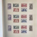 SCHWARTE Album ALLE WELT - Briefmarken Sammlung in zwei Alben - Hoher Michel!