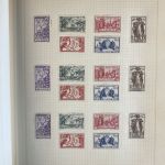 SCHWARTE Album ALLE WELT - Briefmarken Sammlung in zwei Alben - Hoher Michel!