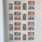 SCHWARTE Album ALLE WELT - Briefmarken Sammlung in zwei Alben - Hoher Michel!