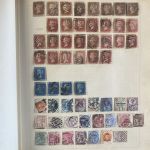 SCHWARTE Album ALLE WELT - Briefmarken Sammlung in zwei Alben - Hoher Michel!