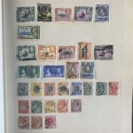 SCHWARTE Album ALLE WELT - Briefmarken Sammlung in zwei Alben - Hoher Michel!