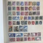 SCHWARTE Album ALLE WELT - Briefmarken Sammlung in zwei Alben - Hoher Michel!