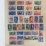 SCHWARTE Album ALLE WELT - Briefmarken Sammlung in zwei Alben - Hoher Michel!