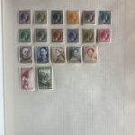 SCHWARTE Album ALLE WELT - Briefmarken Sammlung in zwei Alben - Hoher Michel!