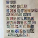 SCHWARTE Album ALLE WELT - Briefmarken Sammlung in zwei Alben - Hoher Michel!