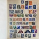 SCHWARTE Album ALLE WELT - Briefmarken Sammlung in zwei Alben - Hoher Michel!