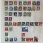 SCHWARTE Album ALLE WELT - Briefmarken Sammlung in zwei Alben - Hoher Michel!