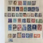 SCHWARTE Album ALLE WELT - Briefmarken Sammlung in zwei Alben - Hoher Michel!