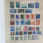 SCHWARTE Album ALLE WELT - Briefmarken Sammlung in zwei Alben - Hoher Michel!