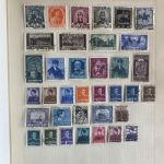 SCHWARTE Album ALLE WELT - Briefmarken Sammlung in zwei Alben - Hoher Michel!