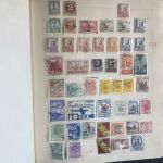SCHWARTE Album ALLE WELT - Briefmarken Sammlung in zwei Alben - Hoher Michel!