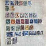 SCHWARTE Album ALLE WELT - Briefmarken Sammlung in zwei Alben - Hoher Michel!