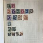 SCHWARTE Album ALLE WELT - Briefmarken Sammlung in zwei Alben - Hoher Michel!