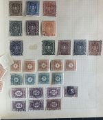 SCHWARTE Album ALLE WELT - Briefmarken Sammlung in zwei Alben - Hoher Michel!