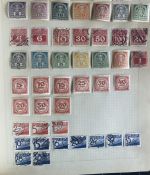 SCHWARTE Album ALLE WELT - Briefmarken Sammlung in zwei Alben - Hoher Michel!