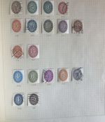 SCHWARTE Album ALLE WELT - Briefmarken Sammlung in zwei Alben - Hoher Michel!