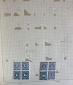 SCHWARTE Album ALLE WELT - Briefmarken Sammlung in zwei Alben - Hoher Michel!