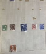 SCHWARTE Album ALLE WELT - Briefmarken Sammlung in zwei Alben - Hoher Michel!