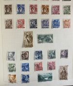 SCHWARTE Album ALLE WELT - Briefmarken Sammlung in zwei Alben - Hoher Michel!