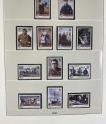 SÜD-GEORGIEN Sammlung 2007-2011 postfrisch - auf Lindner Vordruck