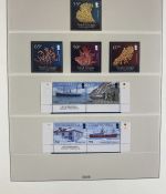 SÜD-GEORGIEN Sammlung 2007-2011 postfrisch - auf Lindner Vordruck