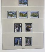 SÜD-GEORGIEN Sammlung 2007-2011 postfrisch - auf Lindner Vordruck