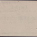 NOTGELD Stadtlengsfeld 50 Milliarden Mark 25.10.1923 - Porzellanfabrik Thüringen