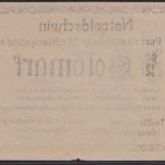 NOTGELD Stadtlengsfeld 1/2 Goldmark 01.11.1923 - Porzellanfabrik Thüringen