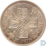 Großbritannien 1 Florin 1936 3rd issue | George V. (1910-1936) - Erhaltung!