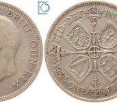 Großbritannien 1 Florin 1933 3rd issue | George V. (1910-1936)