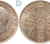 Großbritannien 1 Florin 1914 1rd issue | George V. (1910-1936) - Erhaltung!
