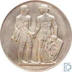 Schweiz Silbermedaille 1957 BERN | 600-Jahrfeier Berns zum Eintritt in den Bund