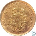 Brandenburg-Preussen, 1 Pfennig 1865 A Probe in Nickel | Wilhelm I.