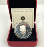 Kanada 30 Dollars 2007 | Niagara Falls | Hologrammmünze Silber PP Etui + CoA