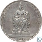 PREUSSEN, Brandenburg-Preußen Wilhelm I., Taler 1871, Siegestaler, Silber