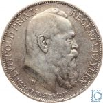 BAYERN, 3 Mark, Prinzregent Luitpold, 1911 D, J. 49, Silber