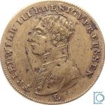 Preussen Jeton Friedrich Wilhelm III. - GESEGNET SEY DURCH IHN EIN GANZES VOLK