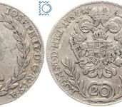 RDR | Haus Habsburg Josef II. 20 Kreuzer 1786 B Kremnitz