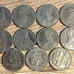 Polen 11 Münzen 20 50 100 500 Zloty 1979–1989 Gedenkmünzen Sammlung