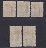 San Marino 1924 MiNr. 100-104 ungebraucht - Flucht Garibaldis nach San Marino