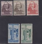 San Marino 1924 MiNr. 100-104 ungebraucht - Flucht Garibaldis nach San Marino