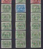 Niederlande 1940 MiNr. 357-374 ungebraucht - Freimarken: Fliegende Taube