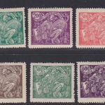 Tschechoslowakei 1920 MiNr. 183-188 A ungebraucht - Freimarken: Allegorie